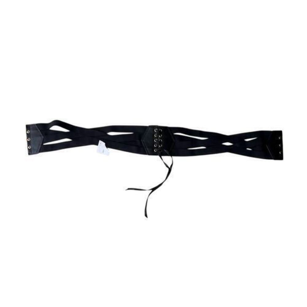 UNBRANDED Black stretch corset belt 32-38 inches NWT